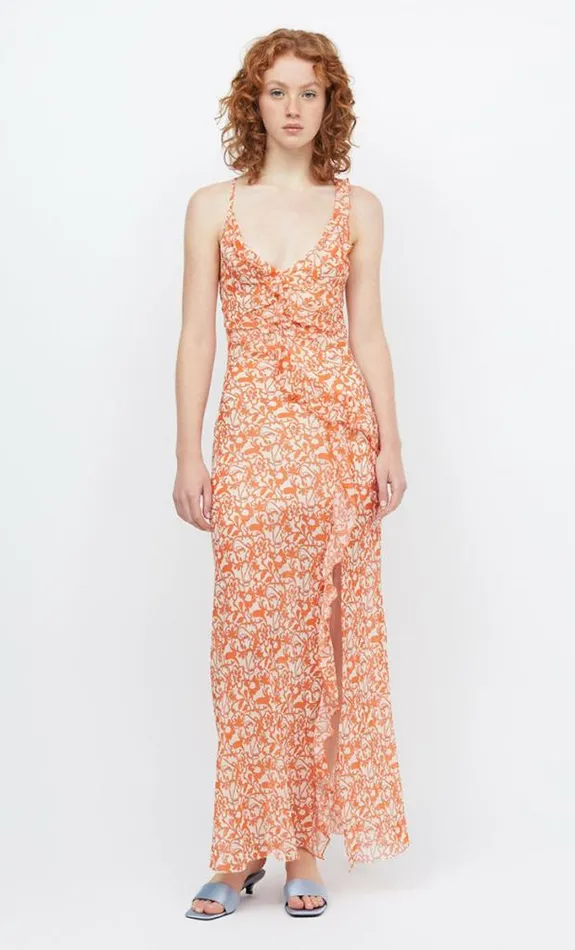 Dresses Bec Bridge Firefly Frill Maxi Dress Fiesta Floral