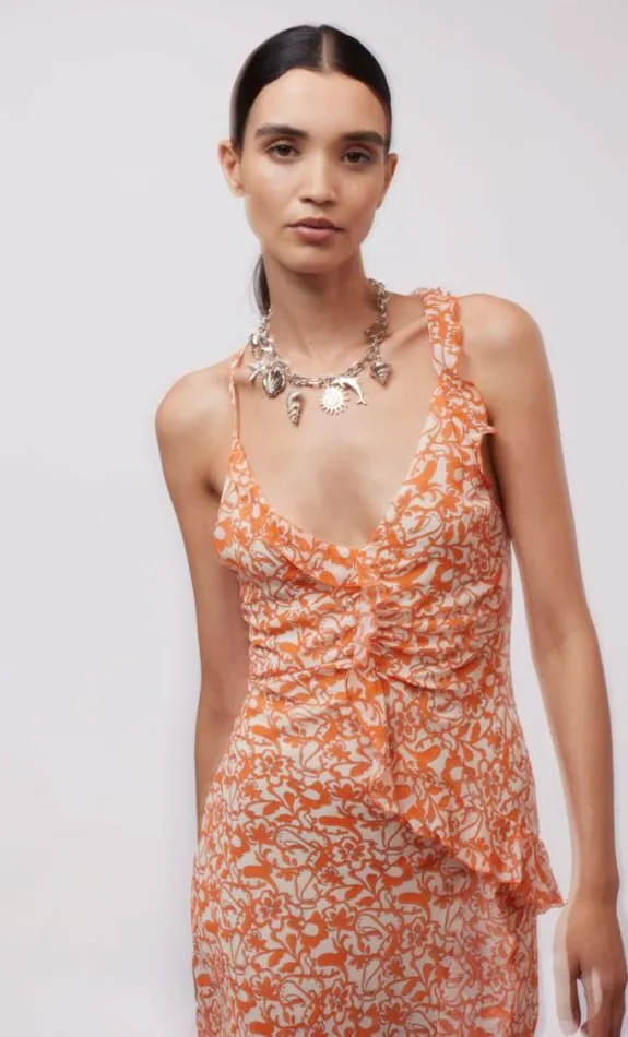 Dresses Bec Bridge Firefly Frill Maxi Dress Fiesta Floral