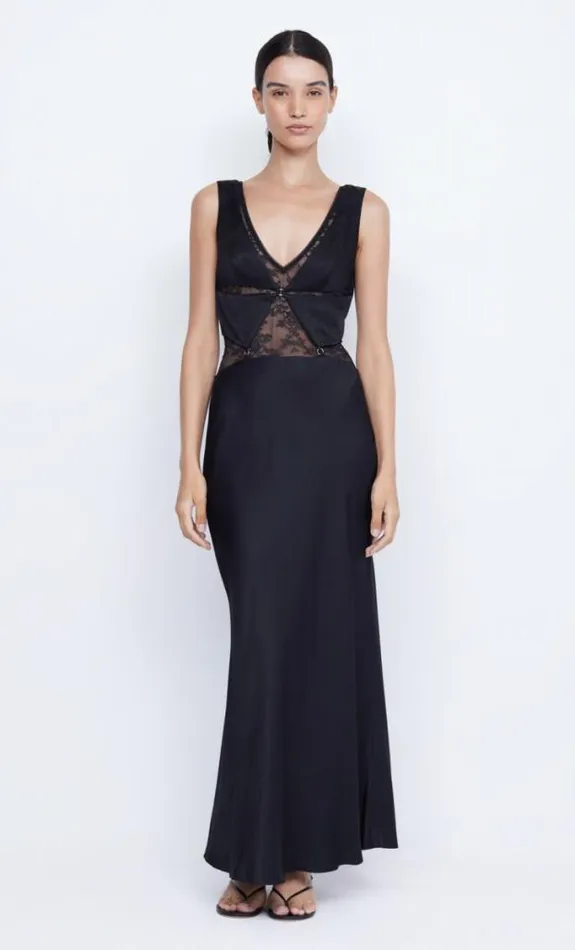 Dresses Bec Bridge Juliette V Neck Maxi Dress Black