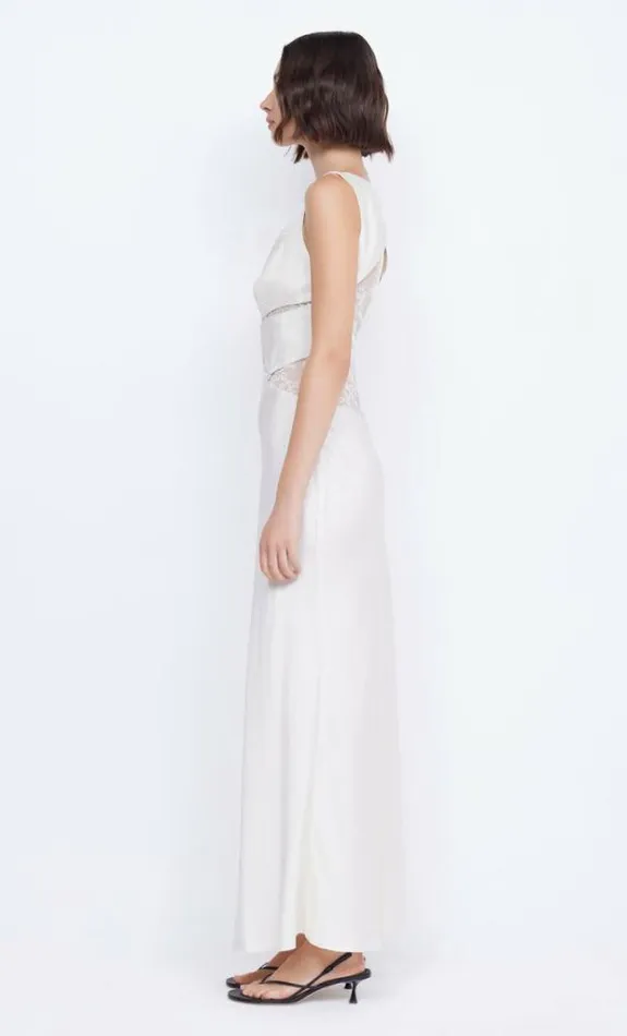 Dresses Bec Bridge Juliette V Neck Maxi Dress Ivory