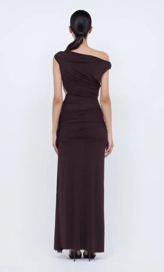 Dresses Bec Bridge Kailani Asym Dress Chocolate