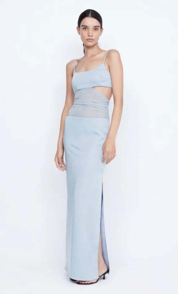 Dresses Bec Bridge Mari Lou Asym Maxi Dress Dove Blue