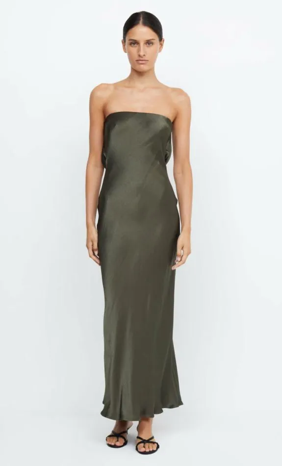 Dresses Bec Bridge Moon Dance Strapless Dress Dark Willow