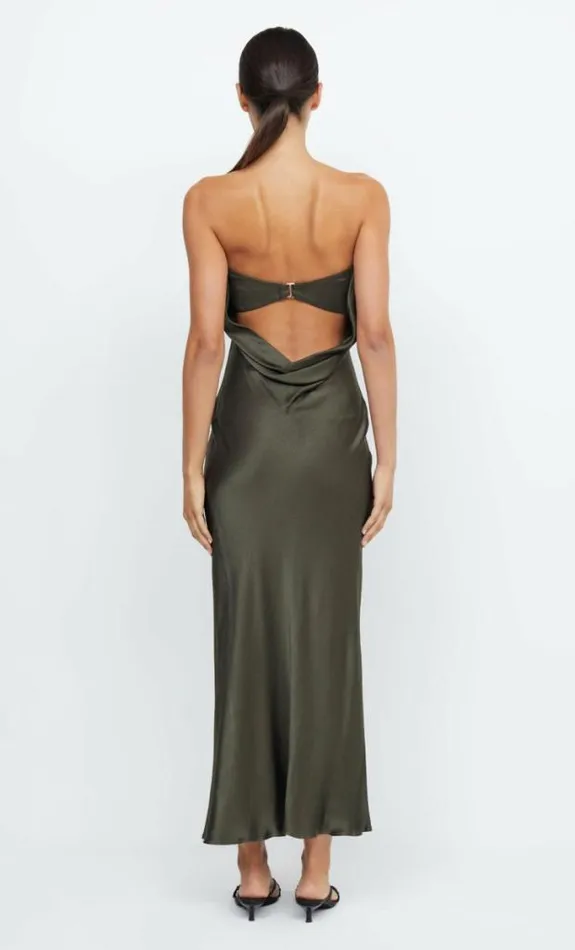 Dresses Bec Bridge Moon Dance Strapless Dress Dark Willow
