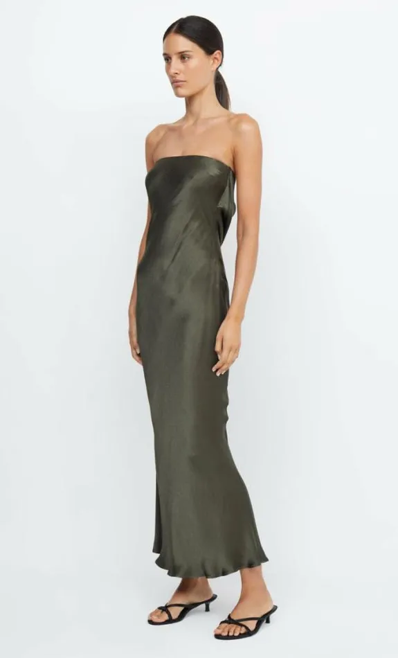 Dresses Bec Bridge Moon Dance Strapless Dress Dark Willow
