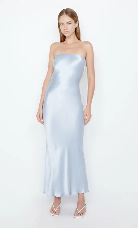 Dresses Bec Bridge Moon Dance Strapless Dress Dusty Blue