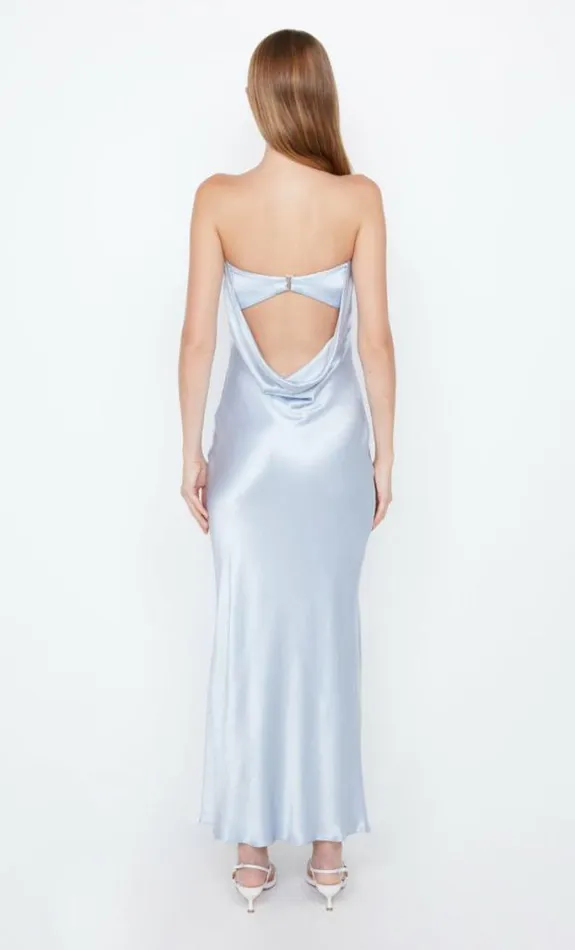 Dresses Bec Bridge Moon Dance Strapless Dress Dusty Blue