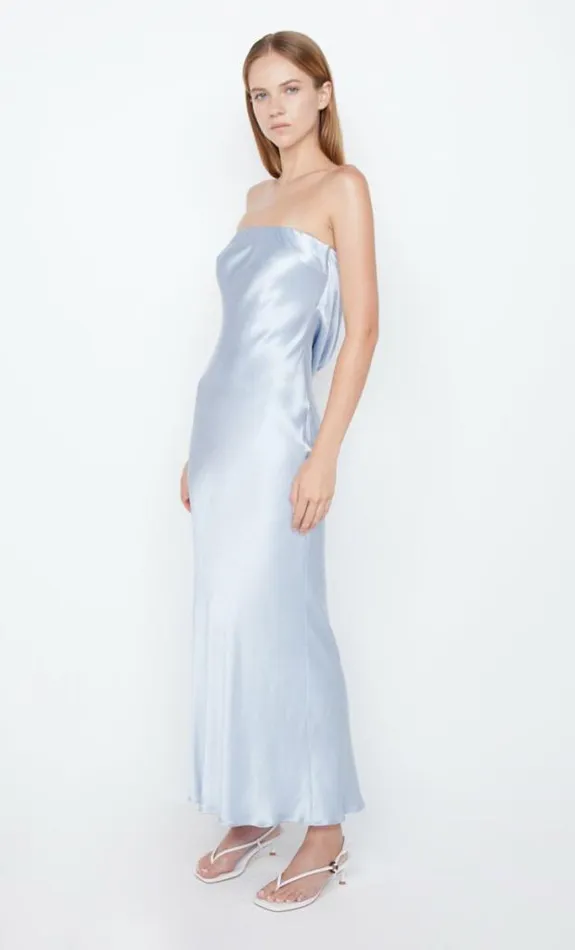 Dresses Bec Bridge Moon Dance Strapless Dress Dusty Blue