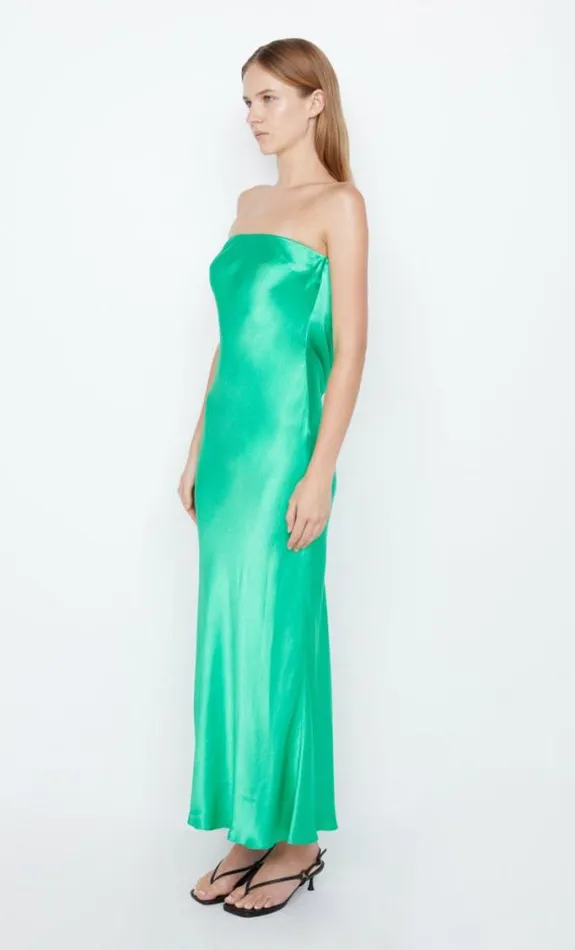 Dresses Bec Bridge Moon Dance Strapless Dress Emerald