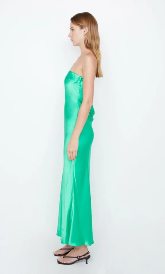 Dresses Bec Bridge Moon Dance Strapless Dress Emerald