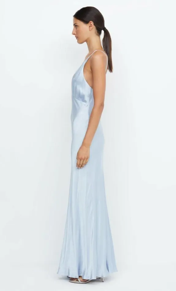 Dresses Bec Bridge Moon Dance V Maxi Dress Dusty Blue