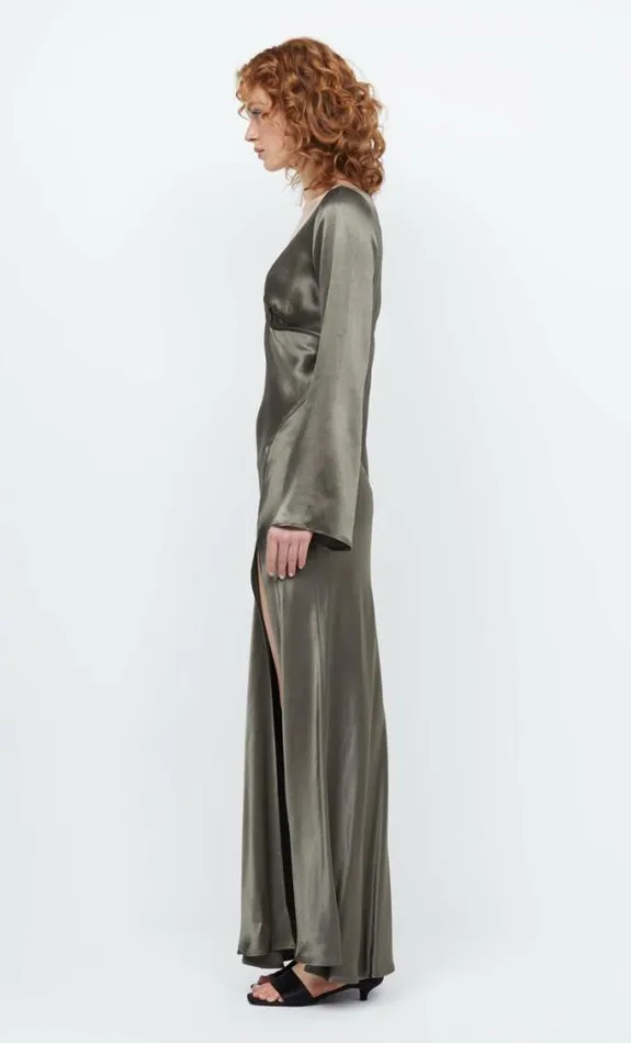 Dresses Bec Bridge Ren Long Sleeve Maxi Dress Dark Willow