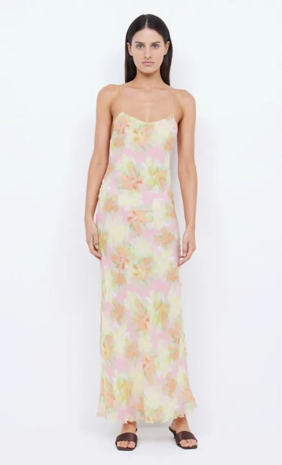 Dresses Bec Bridge Zephy Print Slip Dress Pink Blossom
