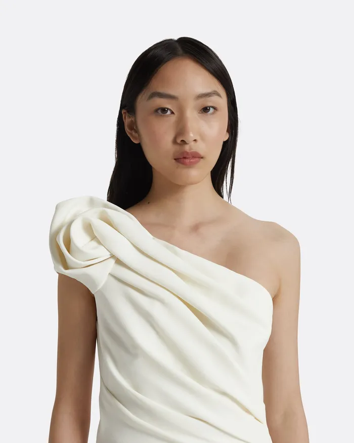 Dresses Granalle Ivory Midi Dress Ivory Safiyaa Women