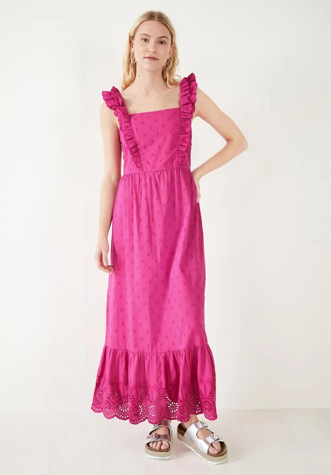 Dresses Women Hush Alena Maxi Dress Vibrant Pink