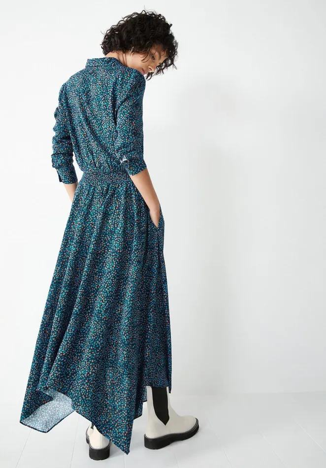 Dresses Women Hush Long Sleeve Kensington Dress Tricolour Animal