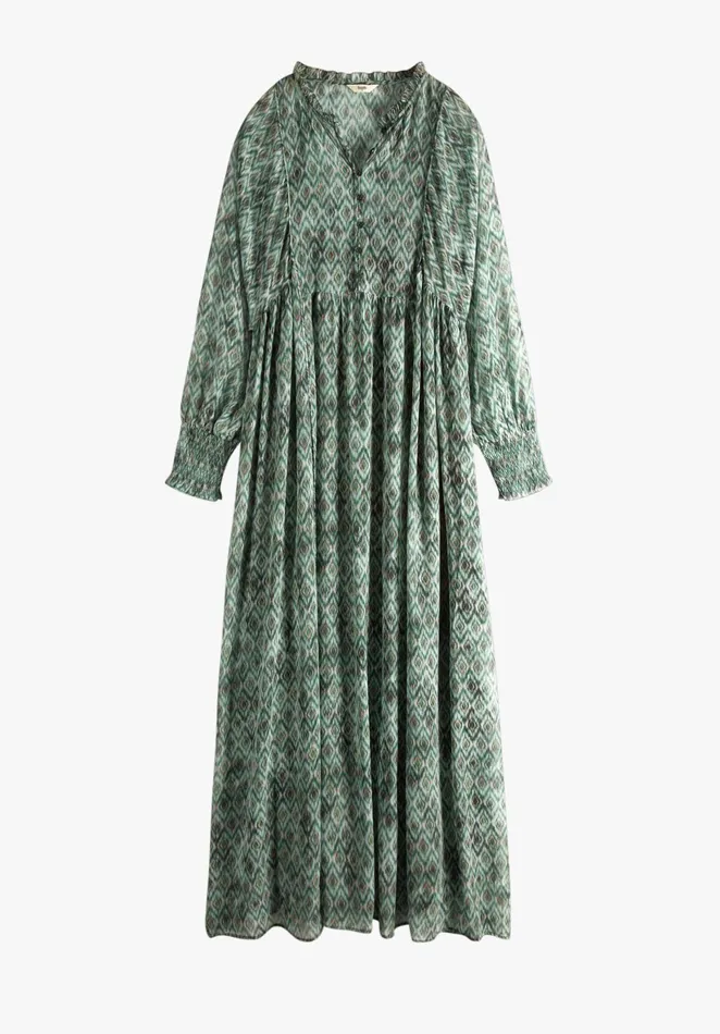 Dresses Women Hush Quinn Maxi Dress Diamond Ikat Green