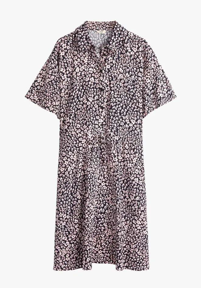 Dresses Women Hush Ren Mini Dress Leopard Floral Navy Ecru