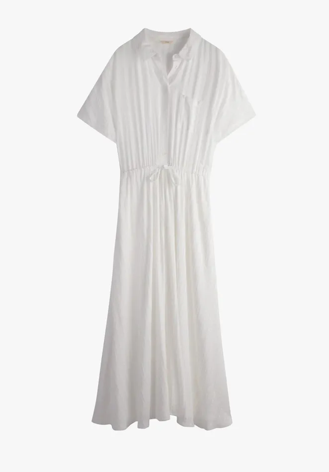 Dresses Women Hush Ren Striped Textured Dress Ecru