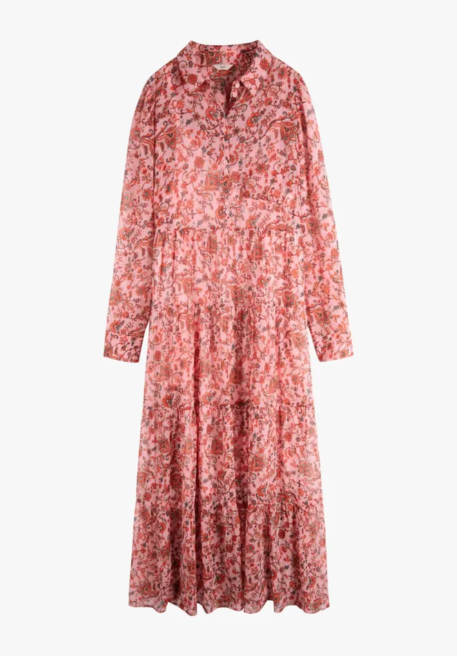 Dresses Women Hush Tamara Sheer Maxi Dress Pink Indian Floral
