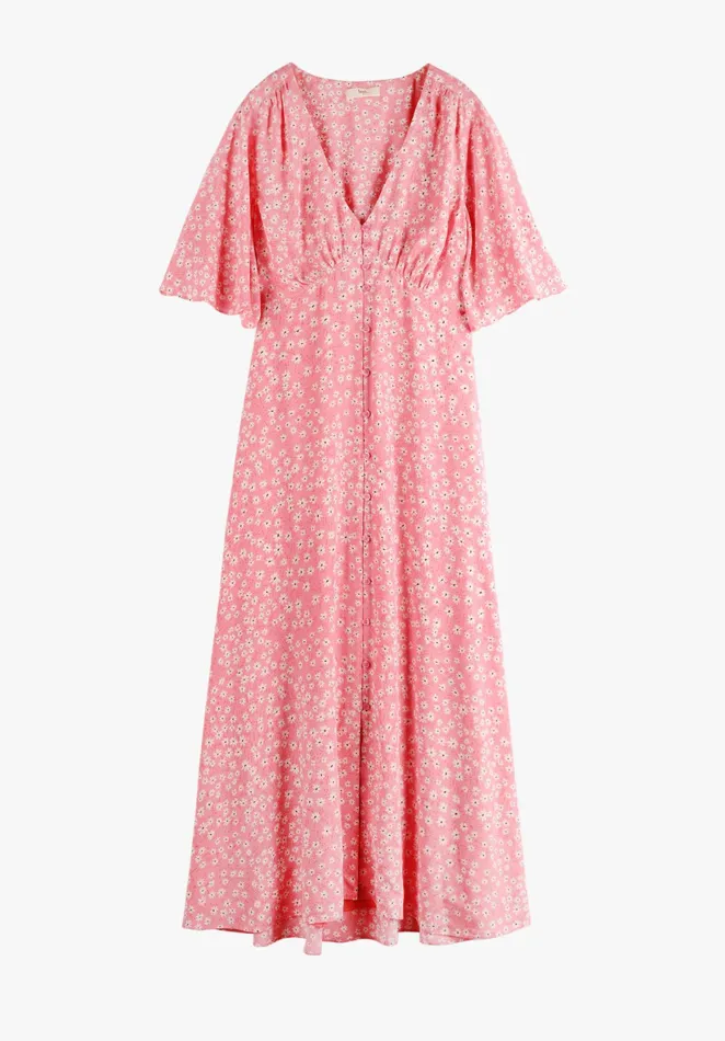 Dresses Women Hush Valeria Tea Dress Ditsy Floral Pinkecru
