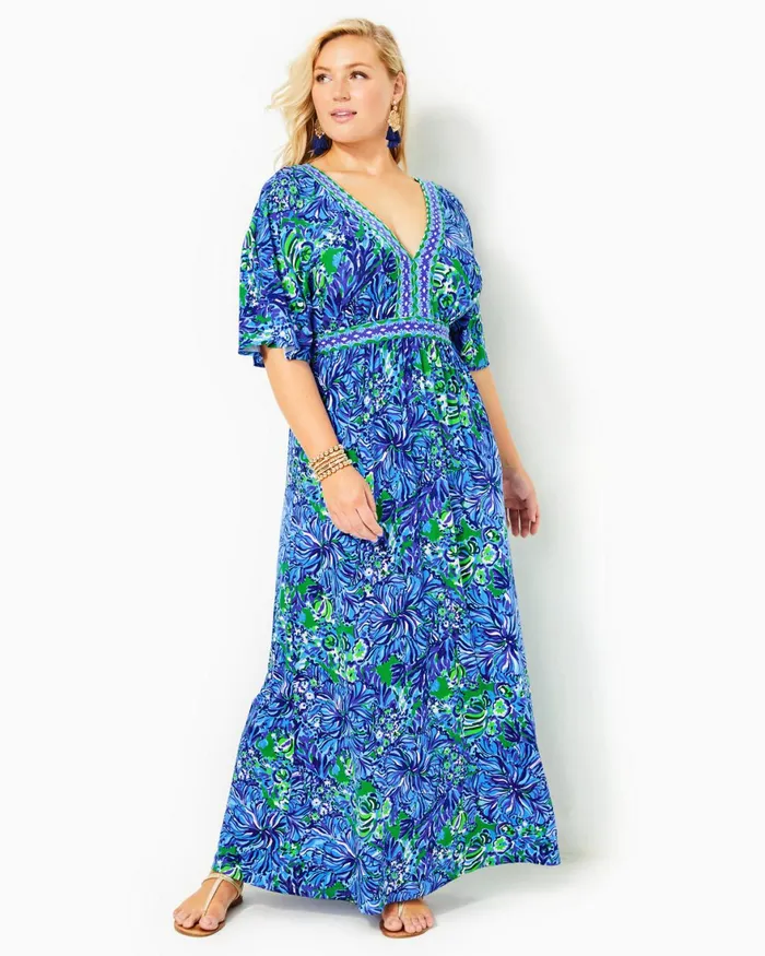Dresses Women Lilly Pulitzer Shannie OneShoulder Dress Pink Grenadine Gold Puff Floral Brocade