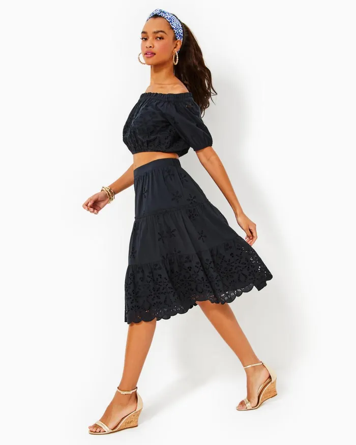 Dresses Women Lilly Pulitzer UPF 50 ChillyLilly Braedyn Dress Aegean Navy Calypso Coast Dresses Women Lilly Pulitzer UPF 50 ChillyLilly Braedyn Dress Aegean Navy Calypso Coast