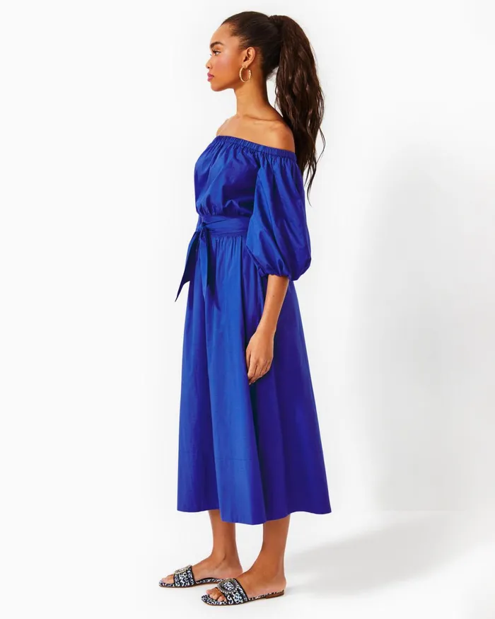 Dresses Women Lilly Pulitzer UPF 50 ChillyLilly Braedyn Dress Aegean Navy Calypso Coast Dresses Women Lilly Pulitzer UPF 50 ChillyLilly Braedyn Dress Aegean Navy Calypso Coast