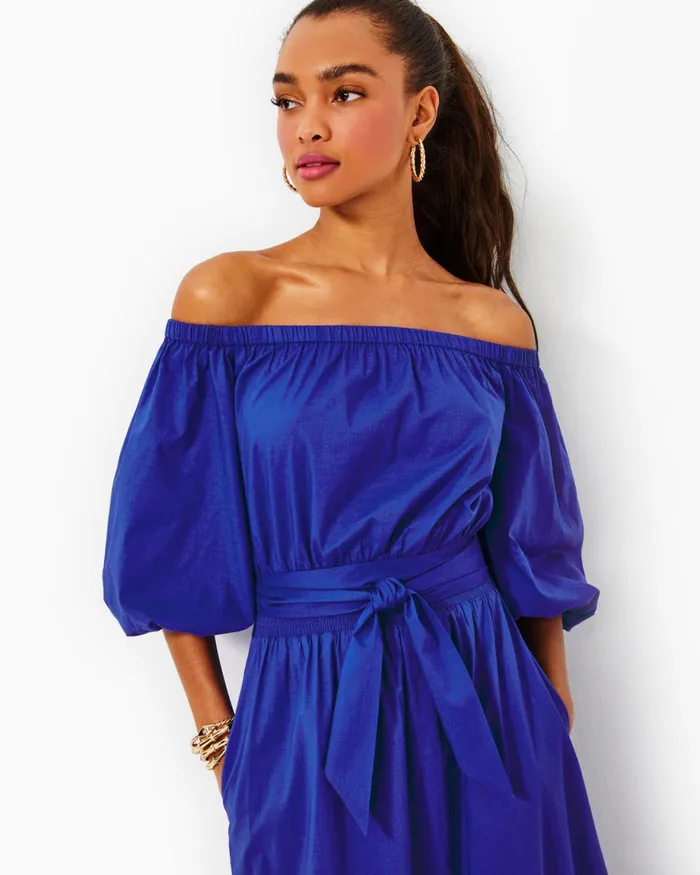 Dresses Women Lilly Pulitzer UPF 50 ChillyLilly Braedyn Dress Aegean Navy Calypso Coast Dresses Women Lilly Pulitzer UPF 50 ChillyLilly Braedyn Dress Aegean Navy Calypso Coast