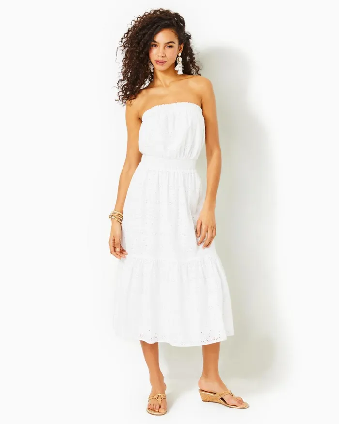 Dresses Women Lilly Pulitzer UPF 50 ChillyLilly Braedyn Dress Aegean Navy Calypso Coast Dresses Women Lilly Pulitzer UPF 50 ChillyLilly Braedyn Dress Aegean Navy Calypso Coast