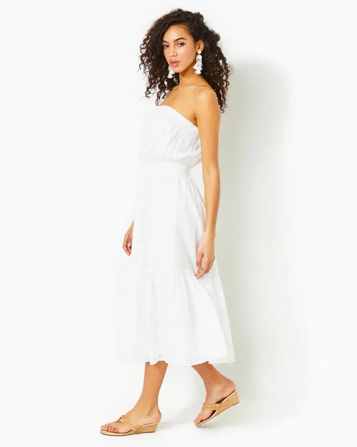 Dresses Women Lilly Pulitzer UPF 50 ChillyLilly Braedyn Dress Aegean Navy Calypso Coast Dresses Women Lilly Pulitzer UPF 50 ChillyLilly Braedyn Dress Aegean Navy Calypso Coast