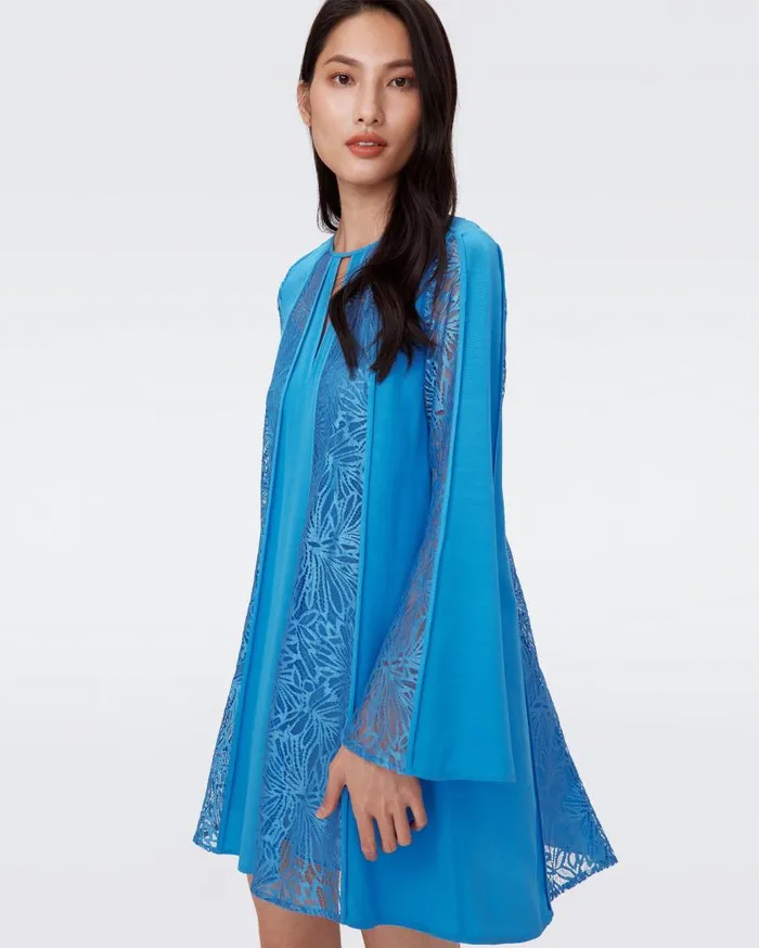 DVF Dresses Women Anais Dress Blue