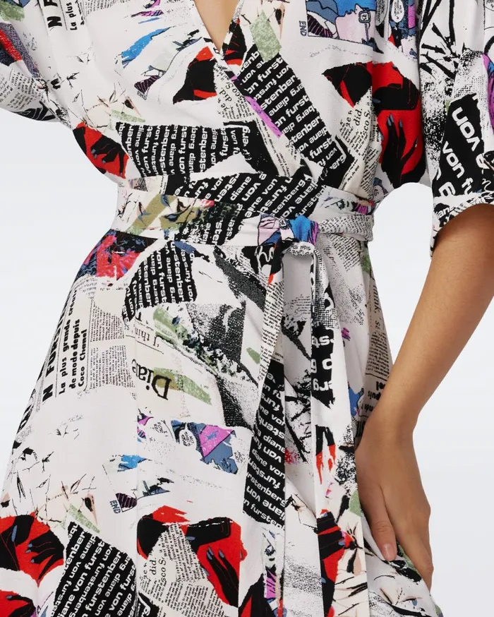 DVF Dresses Women Eloise Dress Poster Girl