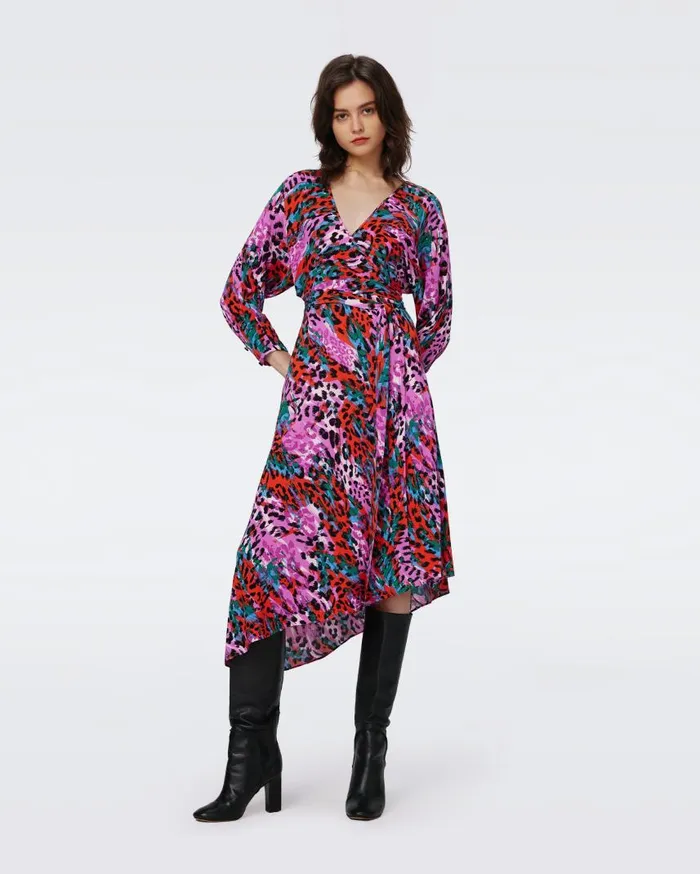 DVF Dresses Women Eloise Dress Tiny Bad Habit
