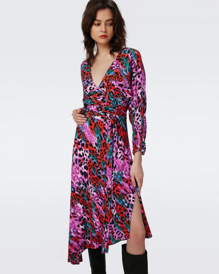 DVF Dresses Women Eloise Dress Tiny Bad Habit