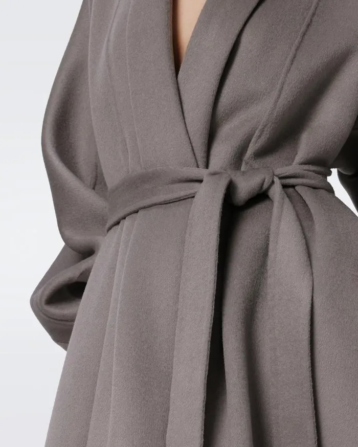 DVF Jackets and Coats Women Tom Wool Coat Elephant Grey