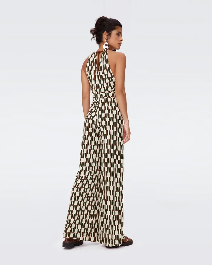 DVF Jumpsuits and Rompers Women Tai Jumpsuit Maypole Black