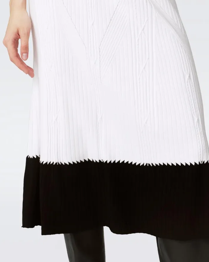 DVF Skirts Women Benedetta Skirt Ivory And Black