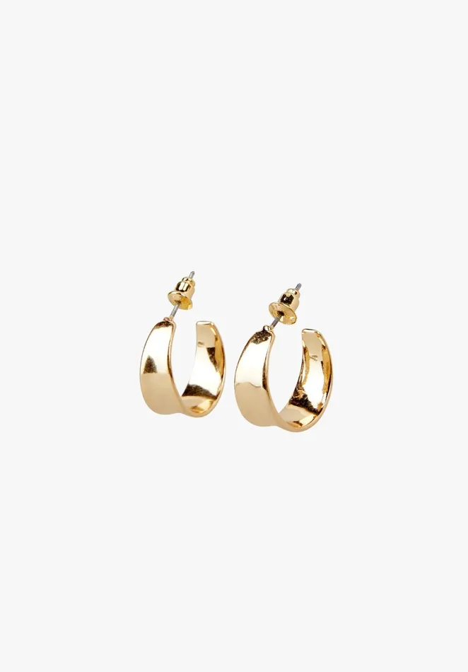 Earrings Women Hush Coca Huggie Hoops Gold