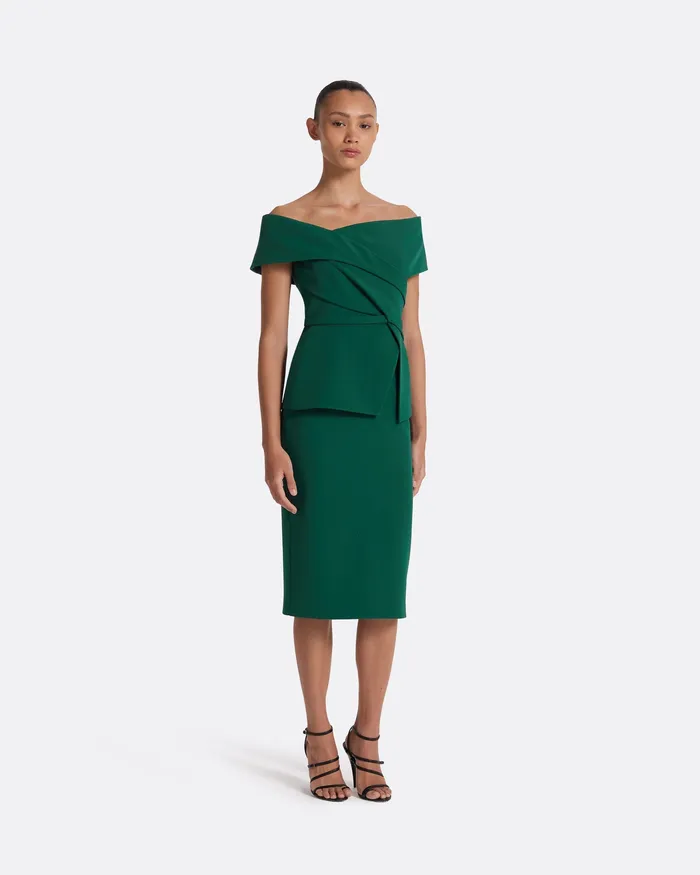 Eima Tourmaline Midi Dress Tourmaline Dresses Safiyaa Women