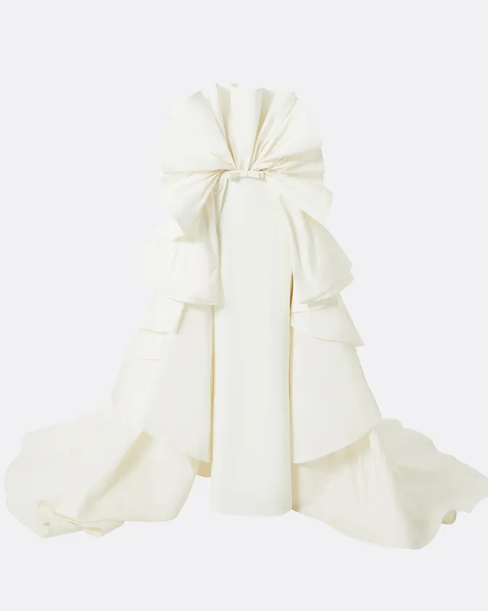 Elsie Ivory Long Dress Ivory Women Bridal Safiyaa