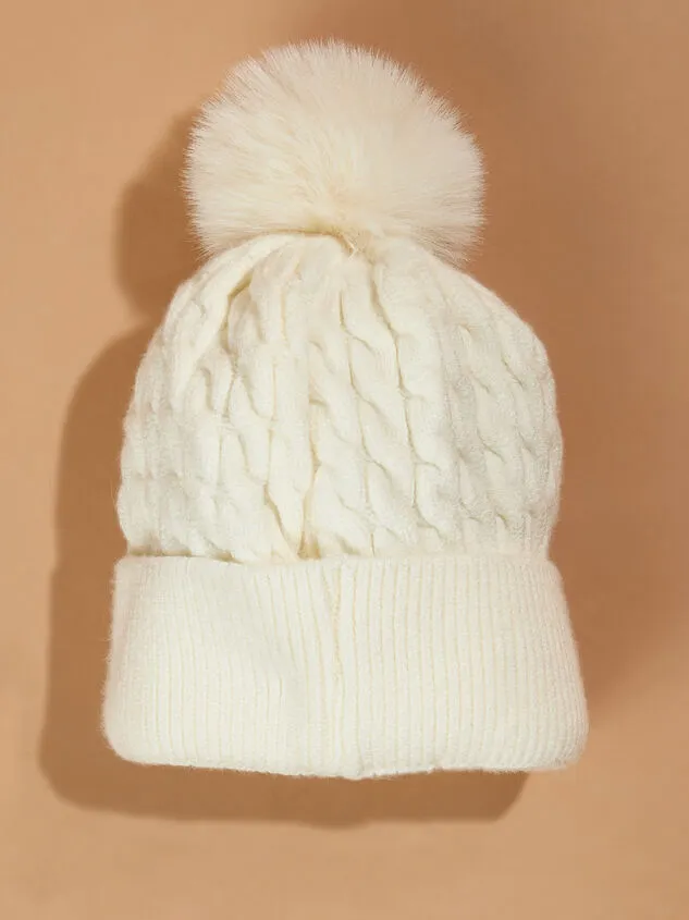 Embroidered Candy Cane Pom Beanie White GirlBoy Altar039d State Headwear Embroidered Candy Cane Pom Beanie White GirlBoy Altar039d State Headwear
