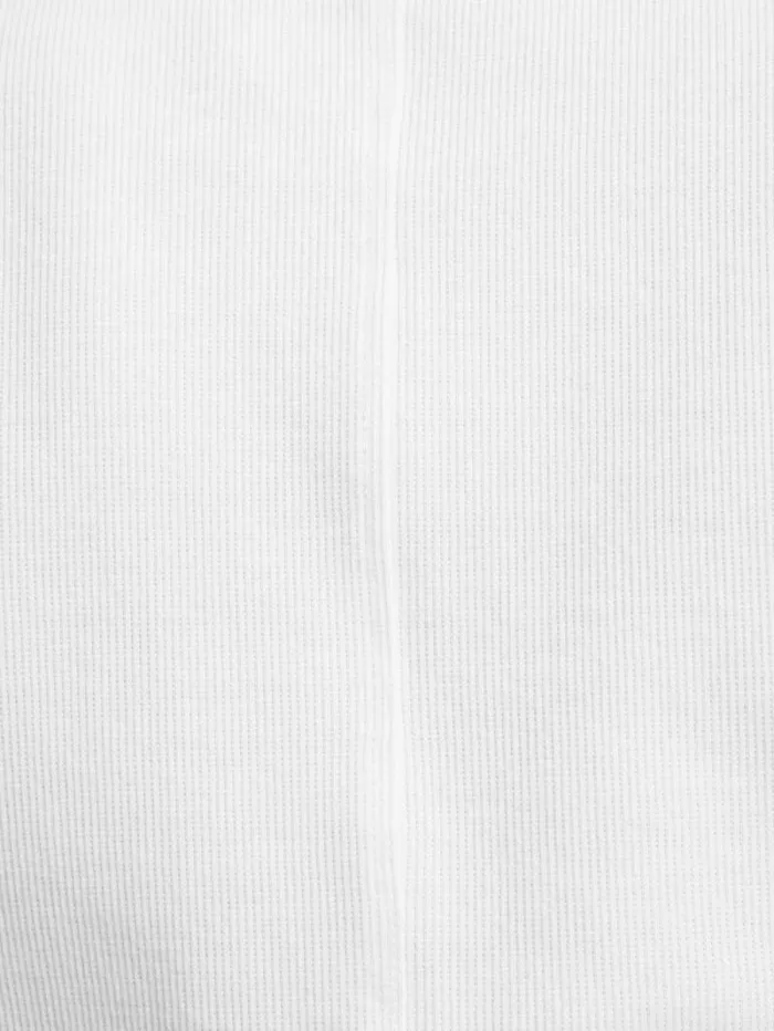 Fine Cotton Tee White Women Jigsaw Shirts and Tops