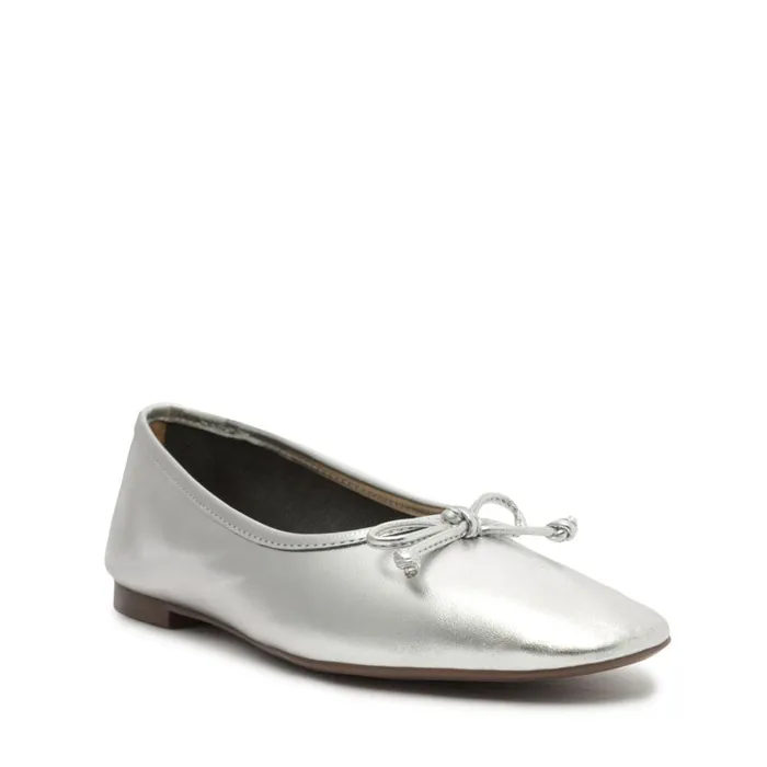 Flats Arissa Silver Schutz Shoes Ballerinas Flats Arissa Silver Schutz Shoes Ballerinas