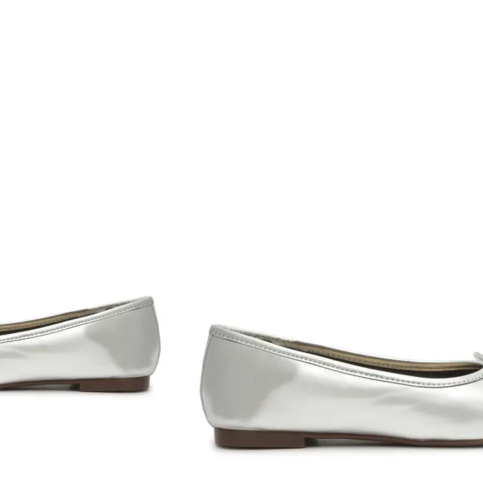 Flats Arissa Silver Schutz Shoes Ballerinas Flats Arissa Silver Schutz Shoes Ballerinas
