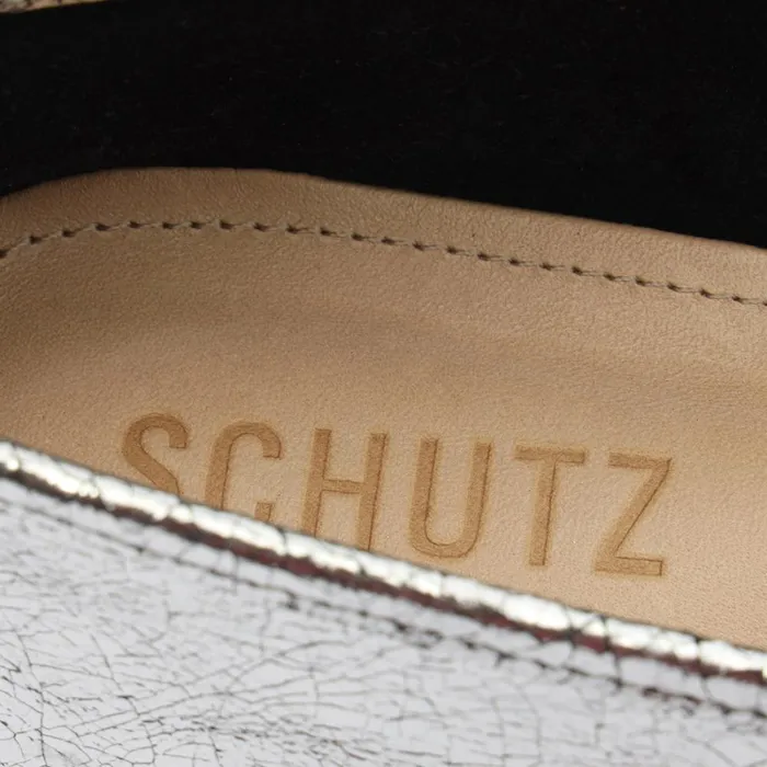Flats Arissa Silver Schutz Shoes Ballerinas Flats Arissa Silver Schutz Shoes Ballerinas