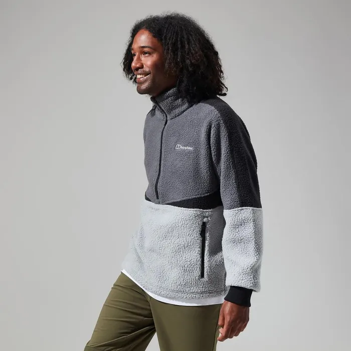 Fleece Men Berghaus Houlton Half Zip 8211 GreyDark Grey