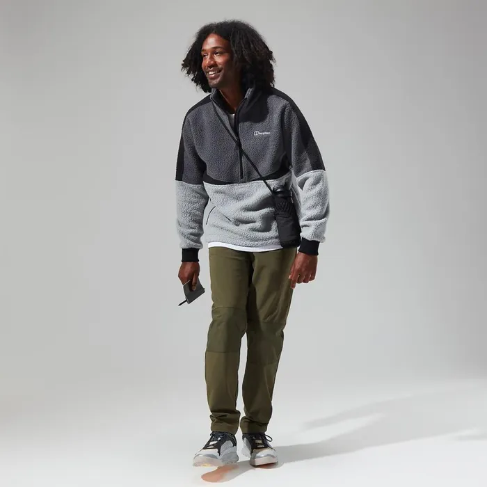 Fleece Men Berghaus Houlton Half Zip 8211 GreyDark Grey