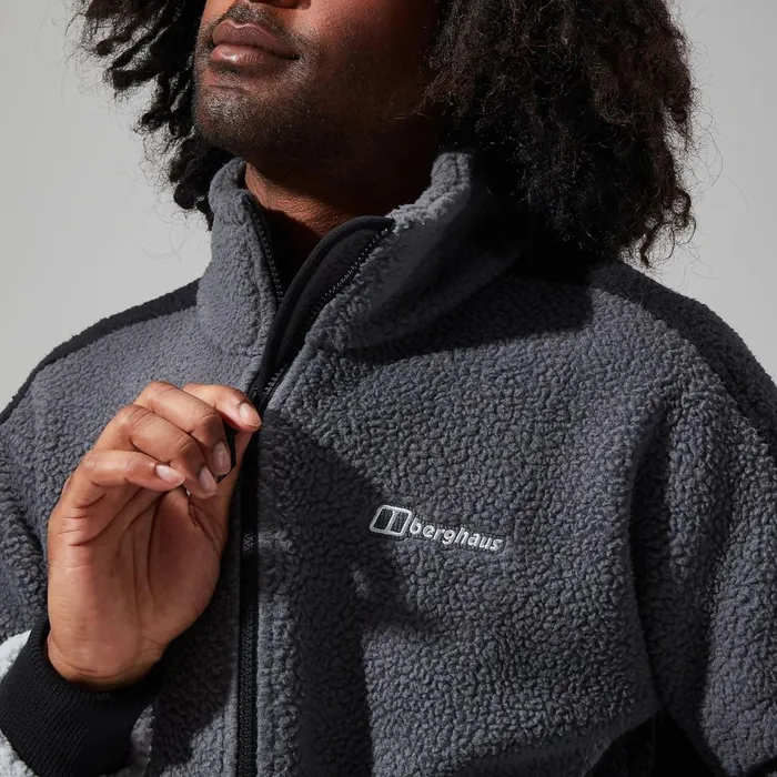 Fleece Men Berghaus Houlton Half Zip 8211 GreyDark Grey