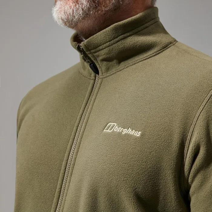 Fleece Men Berghaus Prism Micro Polartec InterActive Jacket 8211 Dark Green